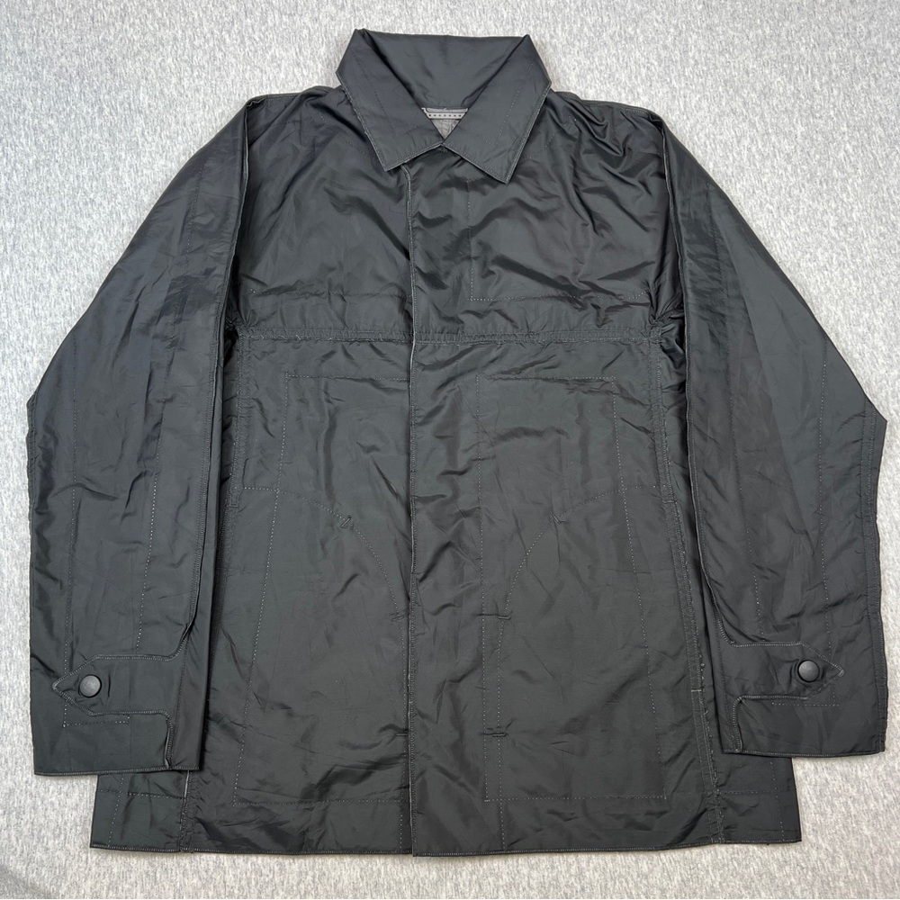 Issey Miyake Pleats Please Vintage Nylon Black Lightweight Jacket Size 3 S